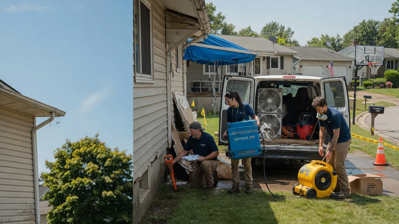 Ceiling Leak Cleanup in Wilmot, WI near me