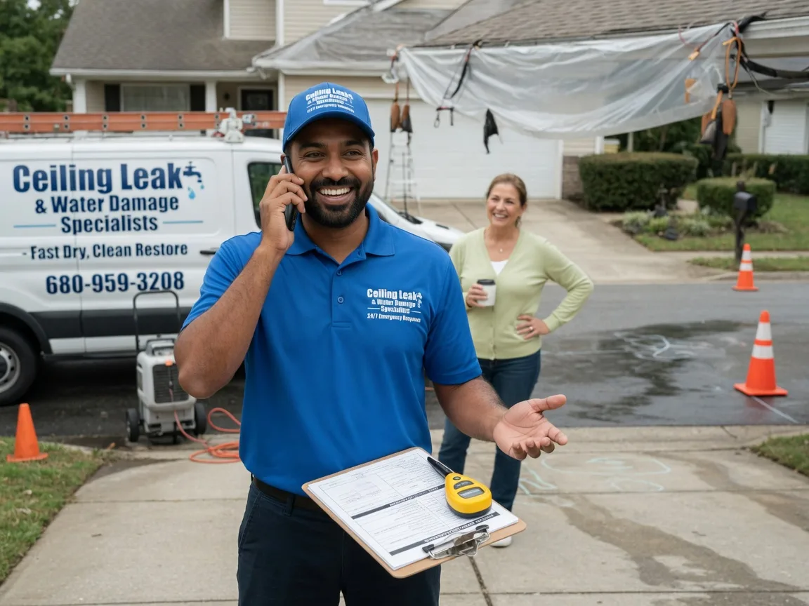 Ceiling Leak Cleanup Wilmot, WI FAQs